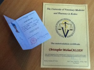 Vet Student Study Index Matriculation Vet Student Study Index Matriculation