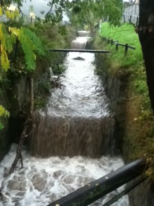 Kosice Torrential Rain - Raging Stream